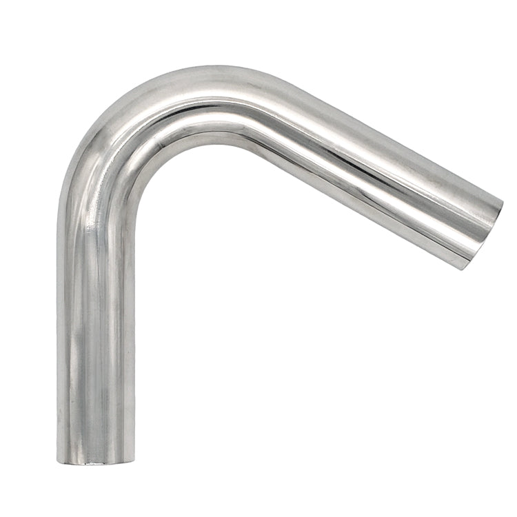 2.500" 16ga 120° Mandrel Bend - (3.750" CLR / 6.000" Legs) - Polished OD - 304 Stainless