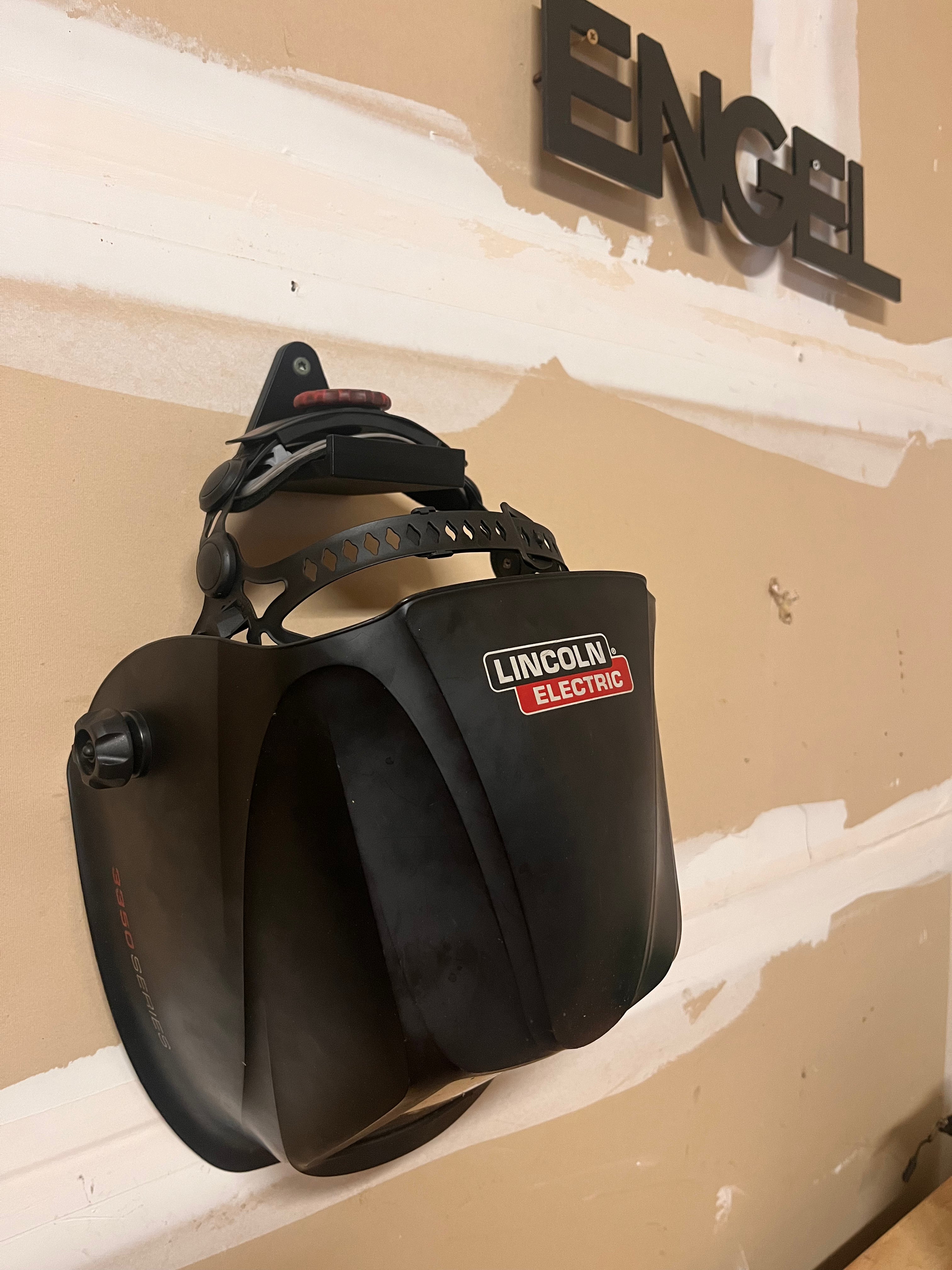 Welding Hood Wall Hanger