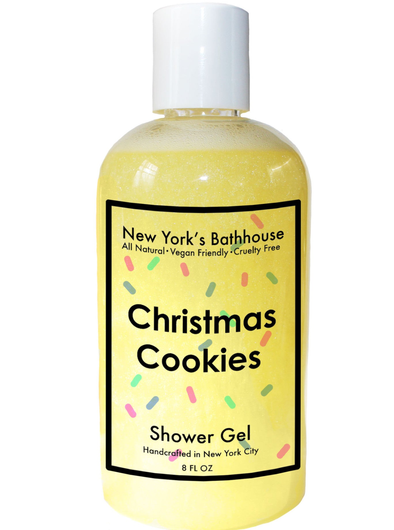 christmas shower gel