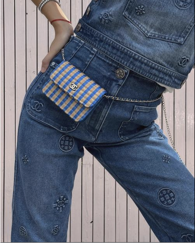 Chanel denim fashion trend SS21