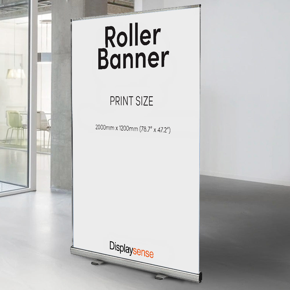 1200mm x 2000mm Printing Service for Single-Sided 340gsm Waterproof Polypropylene Banner - Displaysense product image