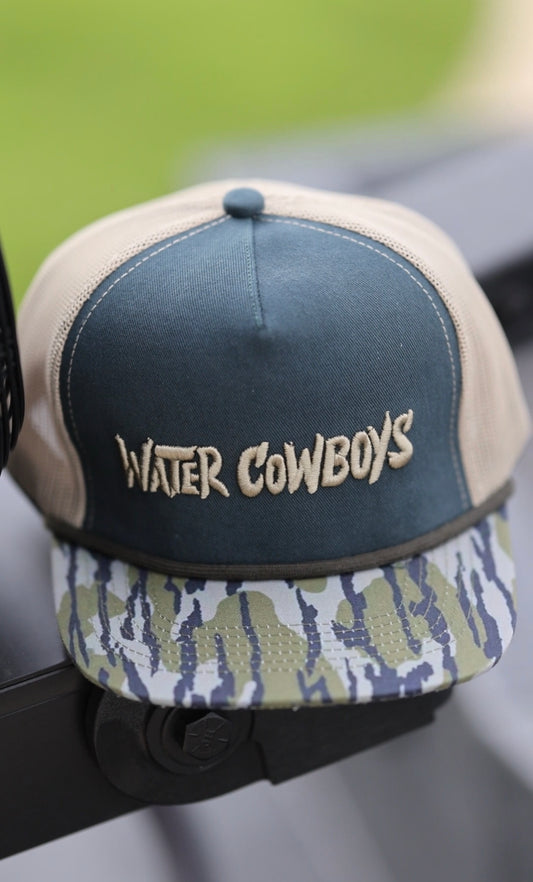Gray Rope Hat / Copper Cowboys Rope Water
