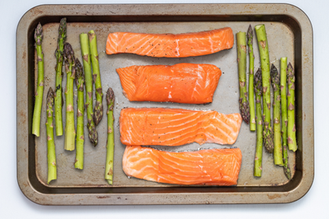 One-Pan Salmon & Asparagus