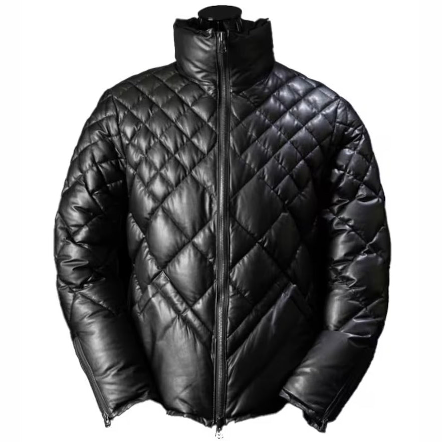 WIND AND SEA RAM LEATHER DOWN JACKET 産地直送 メンズ