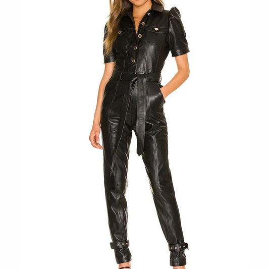 Leather Jumpsuit Women - Shop Leather Jumpsuits Online