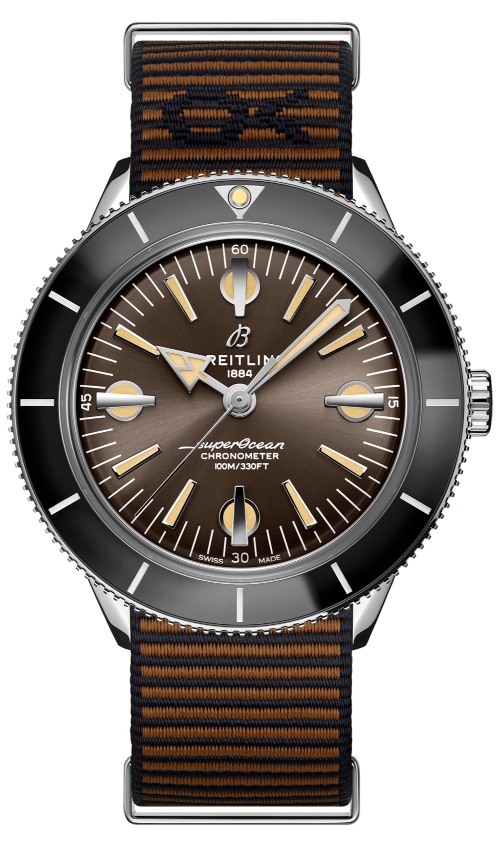 Breitling Superocean Heritage '57 Outerknown Brown Dial Brown NATO