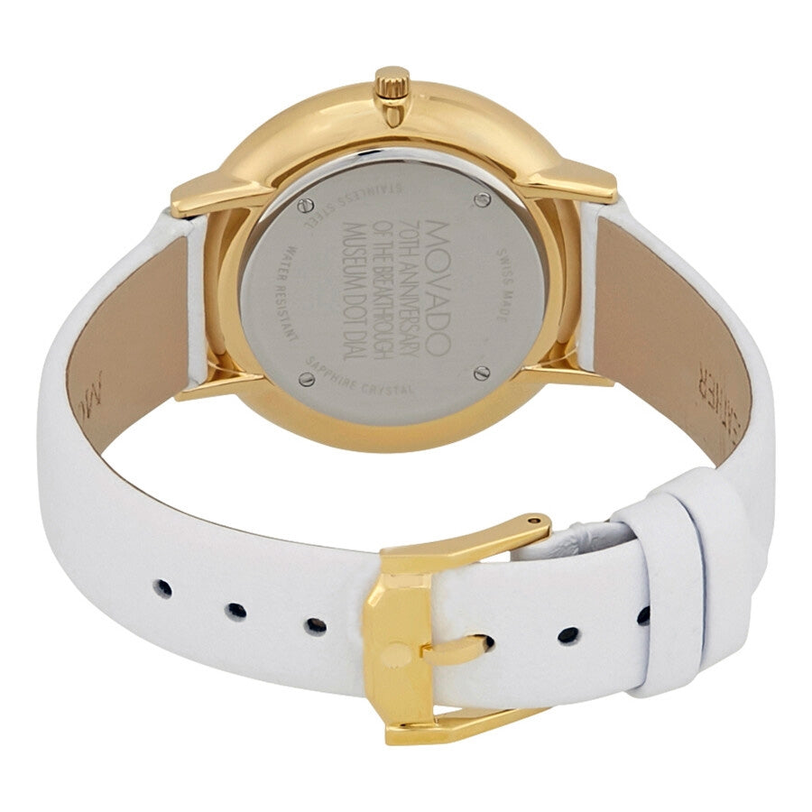 Buy Movado 70th Anniversary Limited Edition White Dial 35mm Watch For ...