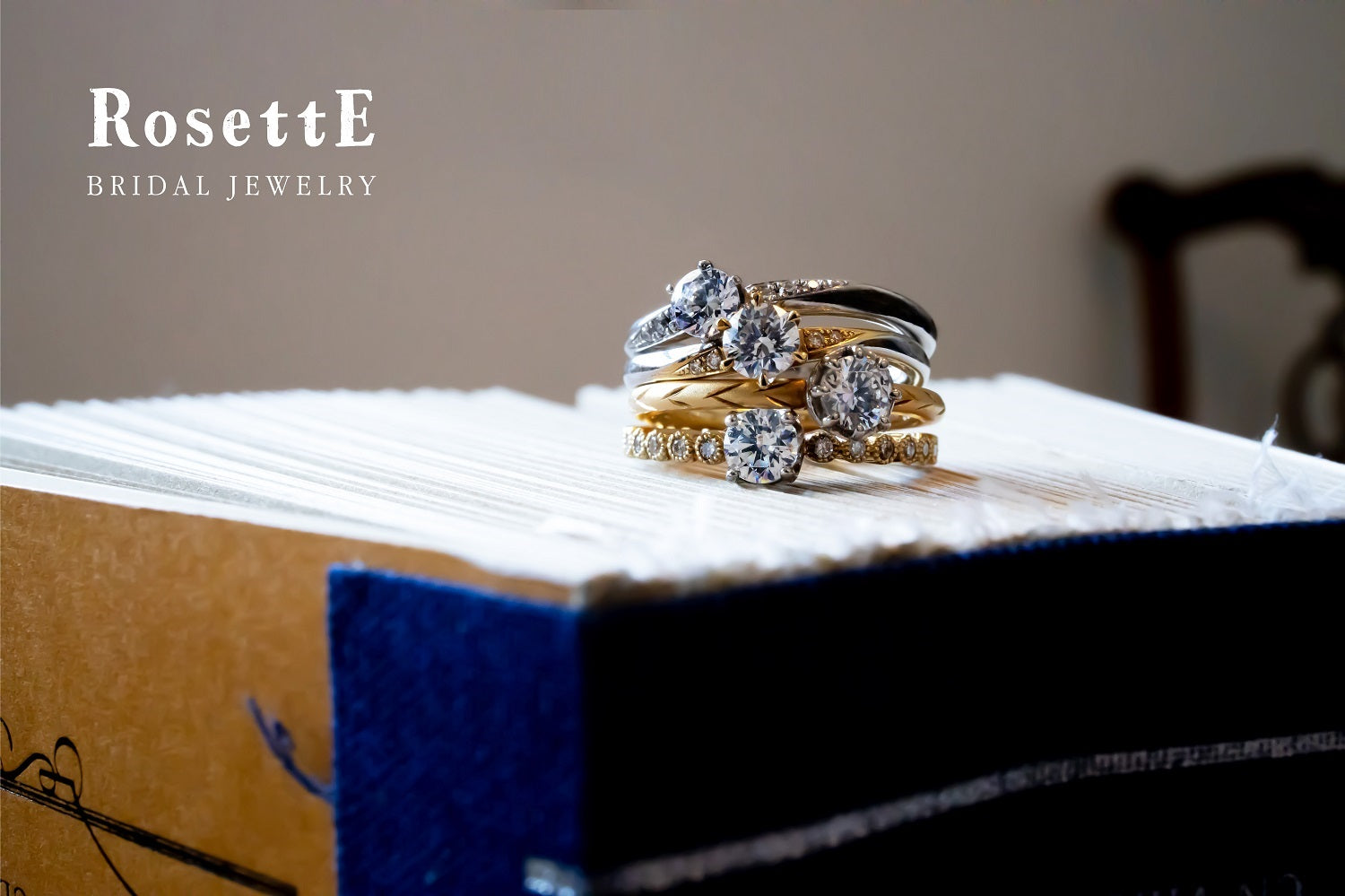 Rosett E Engagement Ring