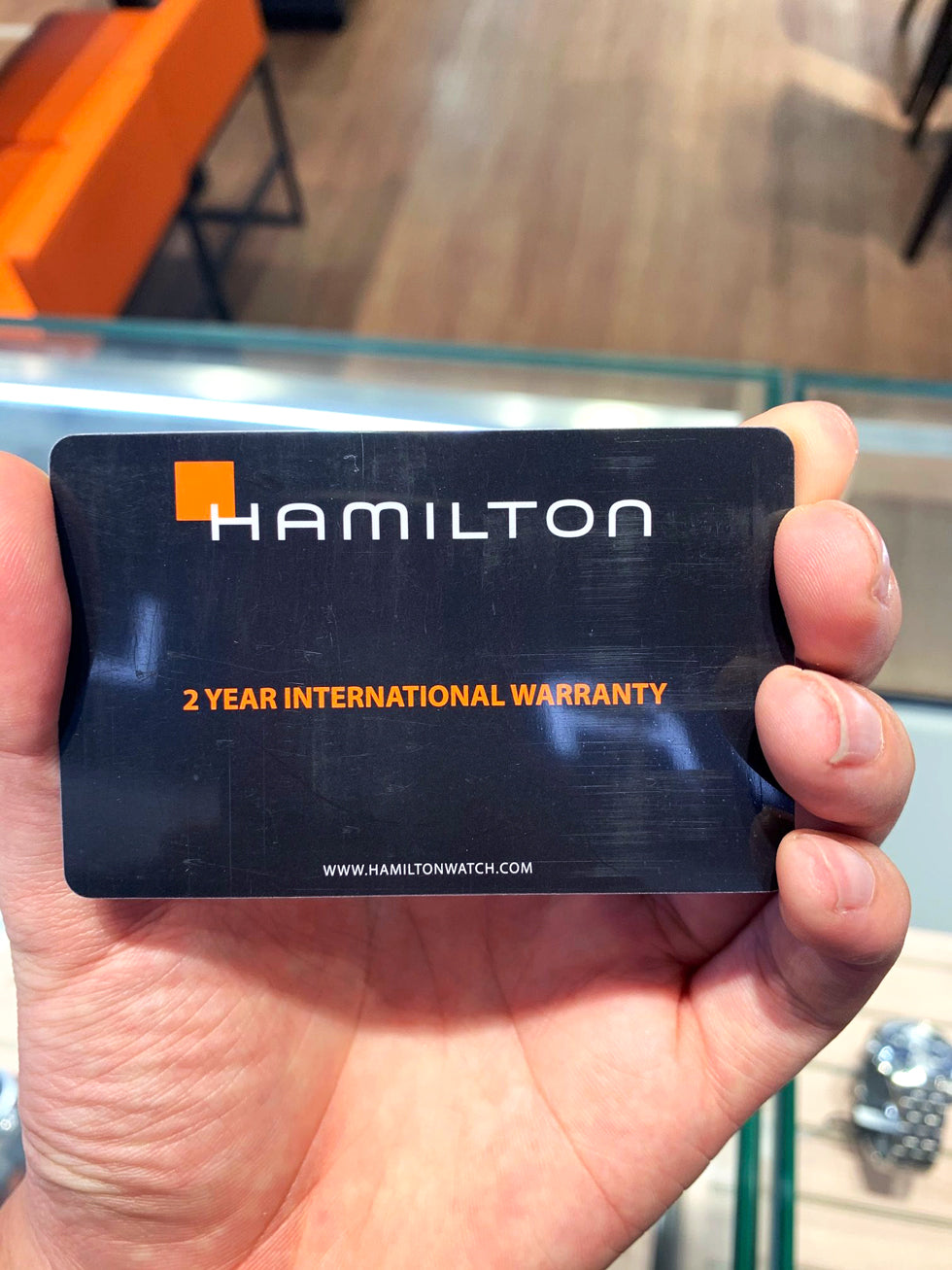 Hamilton 2 year warranty
