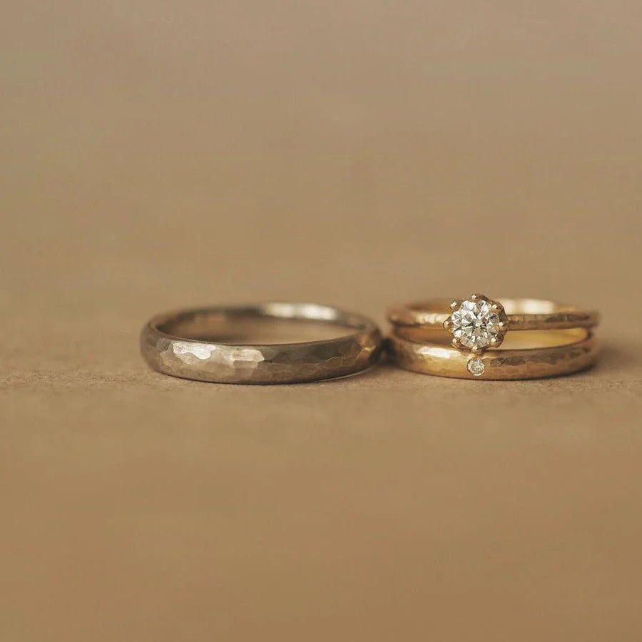 ユカホウジョウ 婚約指輪カプリと結婚指輪パッセージオブタイム