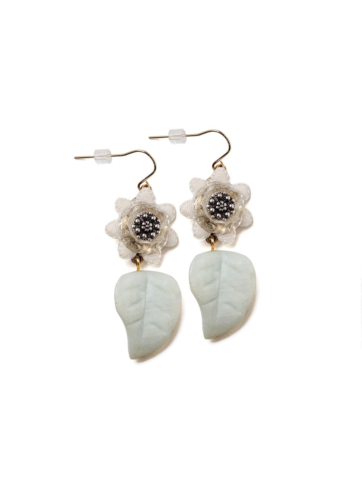 Velvet Petal Drop Earrings