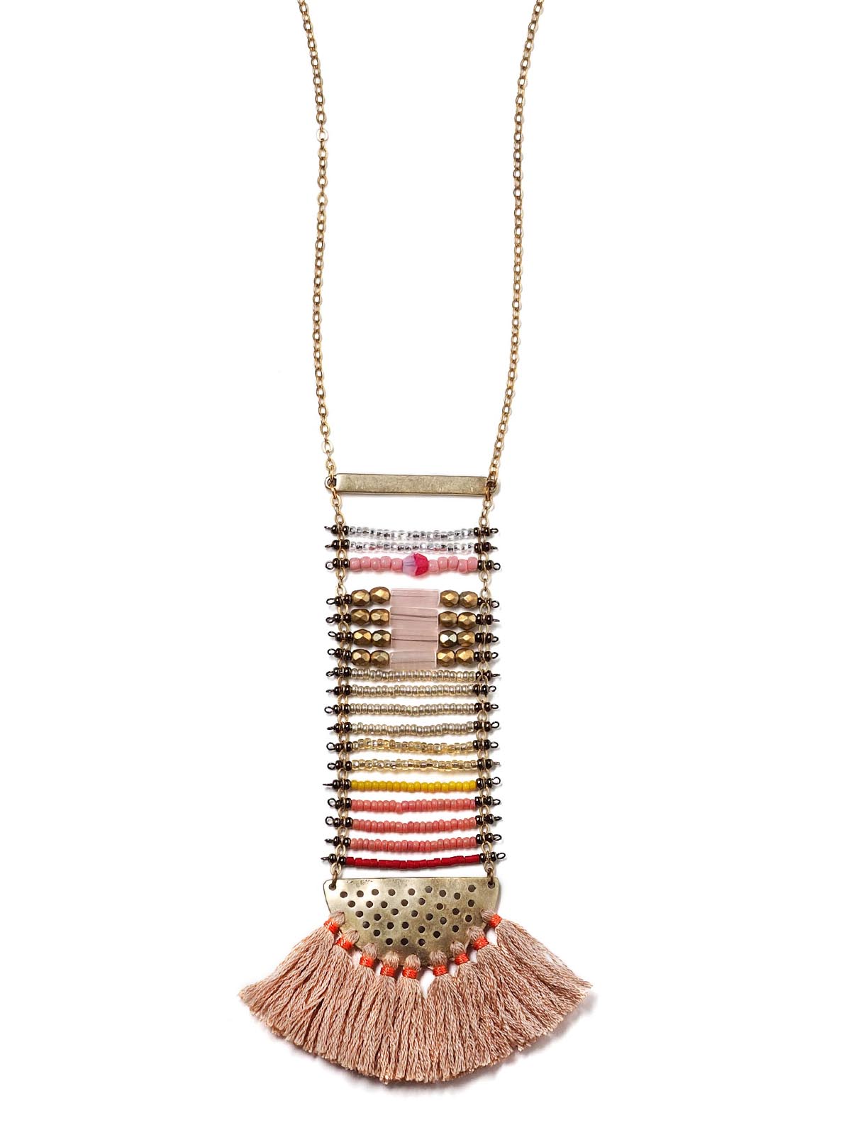 Beaded Ladder Necklace