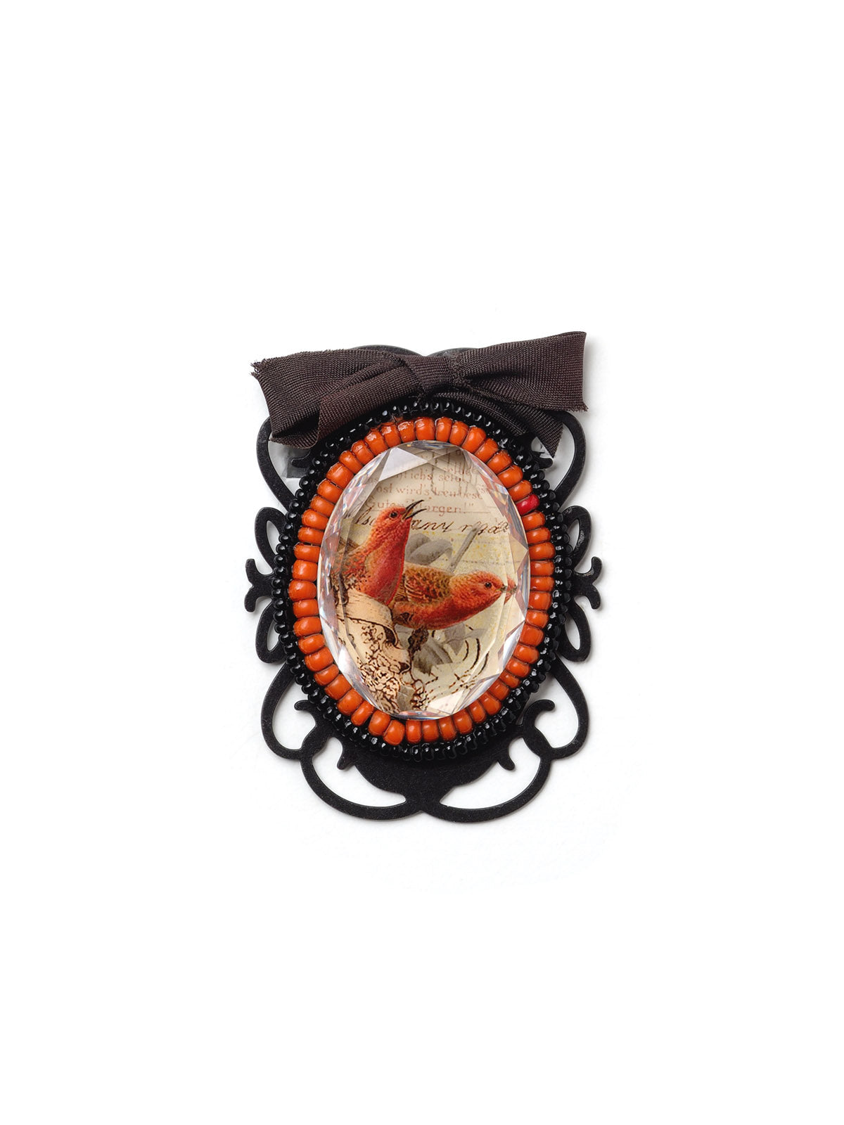 Birds and Bow Pin