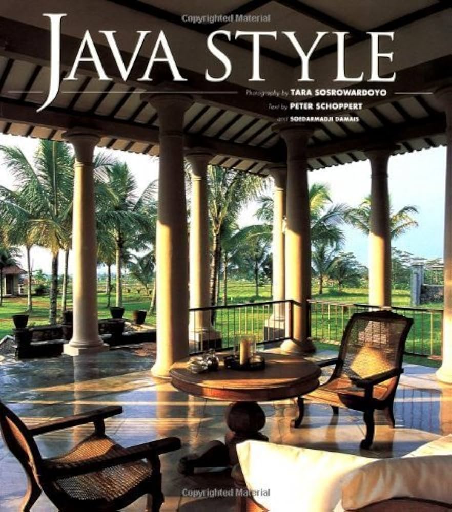 Java Style Coffee Table Book