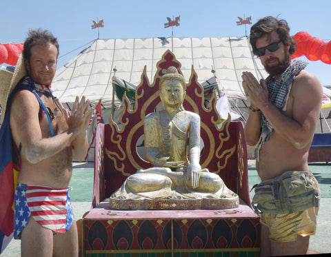 Waylon Lewis and Alex McAfee Burning Man 2013