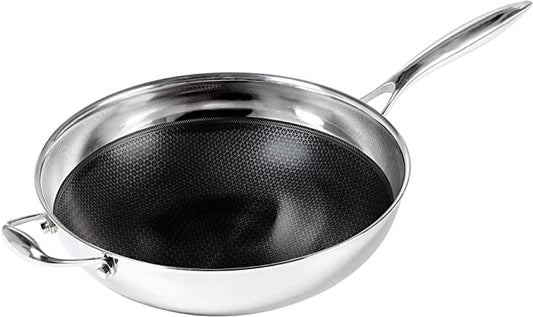 Cook Cell Hybrid Stainless/Nonstick Cookware Fry Pan, 11-Inch (28cm) –  Green Star Shop