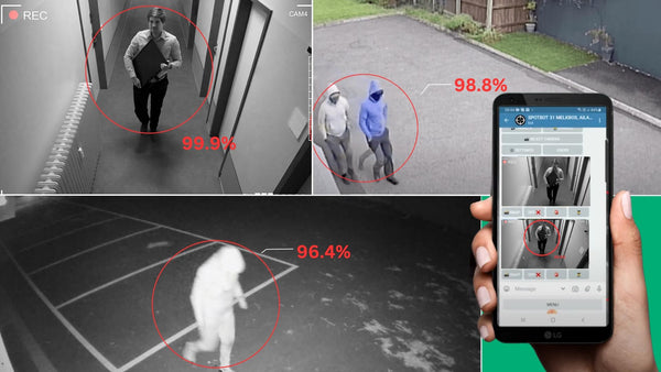 Intruder detection using AI CCTV Monitoring