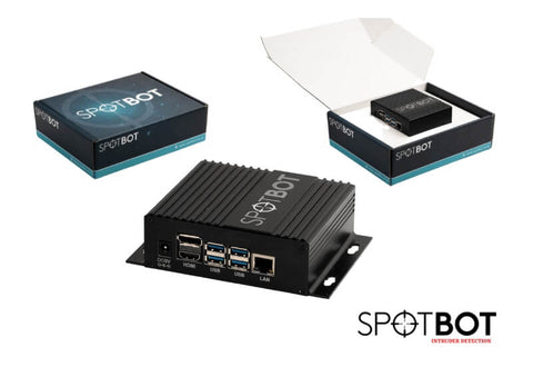 SPOTBOT - 8 Channel AI CCTV Monitoring Device for Intrusion prevention