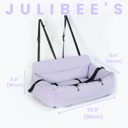 Julibee's large dog car seat size chart