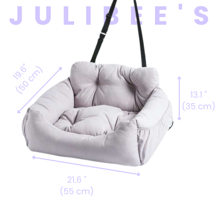fluff dog car seat size chart - Julibee's