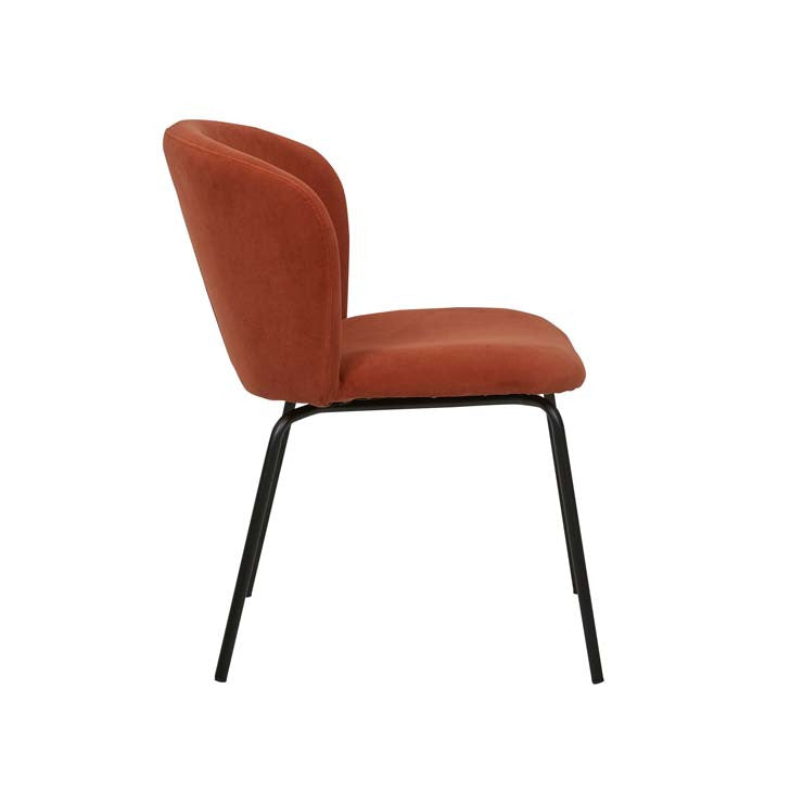 ellis velvet dining chair