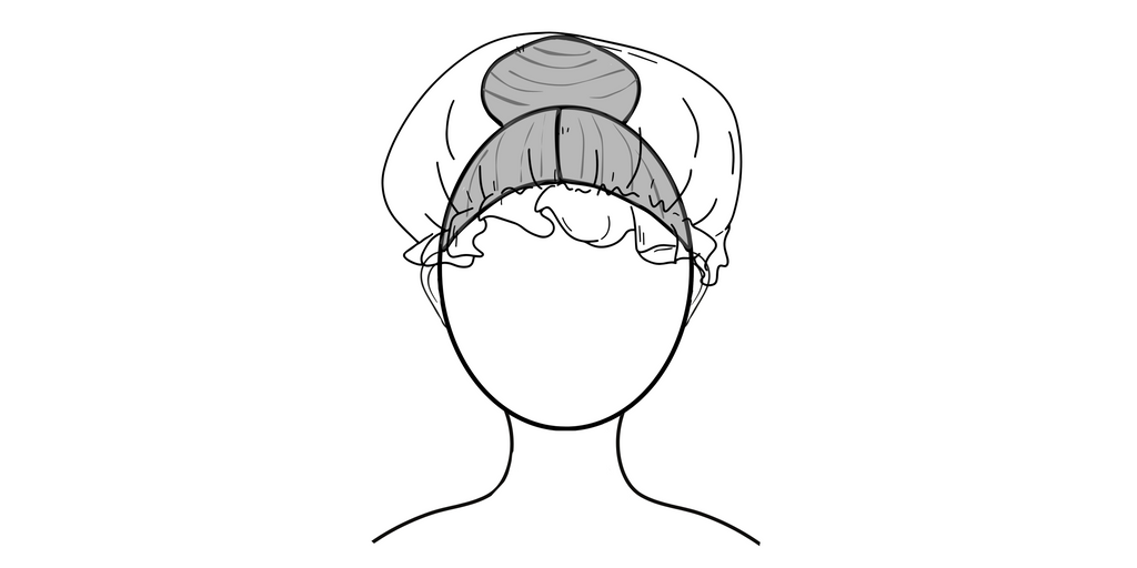 Applying henna hair colour