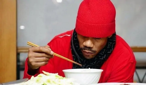 Marbury with chopsticks