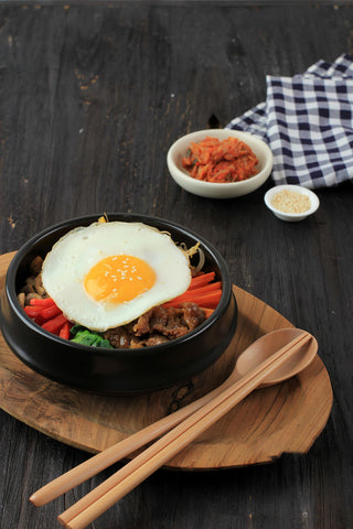 How to Eat Korean Bibimbap with Chopsticks