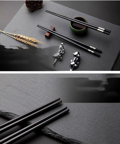 Pretty Silver Fiberglass Chopsticks