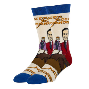 Men's Mr. Rogers & Friday Socks - Couple Of Socks - Mr Rogers Socks