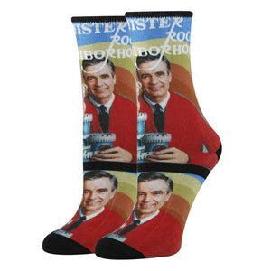 Women's It's Mr Rogers Socks - Couple Of Socks - Mr Rogers Socks