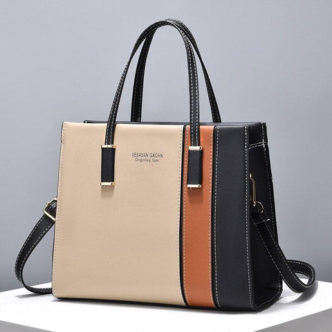 Bolsa Feminina de Ombro e Mãos Estilo Tote-Bossa Bella, Bolsas de ombro femininas genéricas de couro macio Pu, Bolsa versátil para o dia a dia, Bolsa Tote Santa Lolla, Bolsa Tote Bag Zara, Bolsa sofisticada e elegante, Bolsa funcional para carregar itens essenciais,  Bolsa Feminina de Ombro e Mãos Estilo Tote, Bolsa descolada e moderna, Bolsa de tiracolo cores sólidas, Bolsa de couro PU feminina resistente e durável, Bolsa de couro feminina para uso diário, Bolsa de couro feminina de alta qualidade e design moderno, Bolsa de alta qualidade