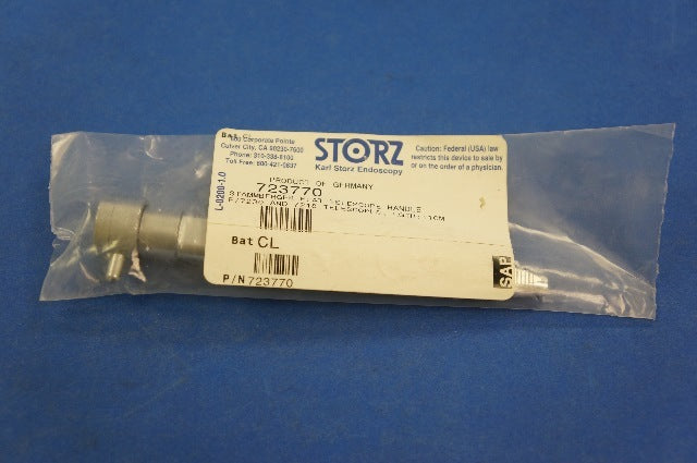 Karl Storz 723770 Stammberger Flat Telescope Handle F/ 7230 and 7218 T ...