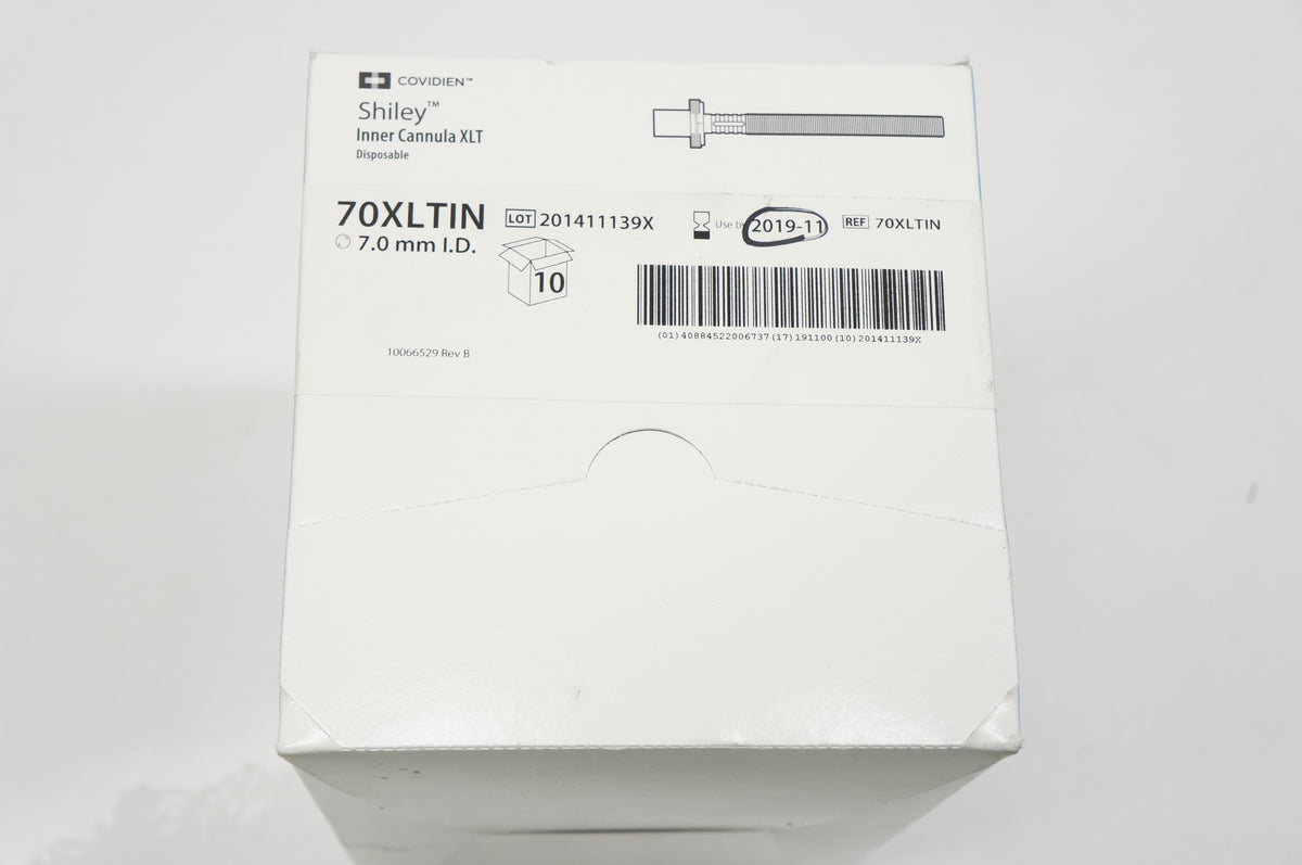 Covidien 70XLTN Shiley Inner Cannula XLT 7.0mm ID (x) - Box of 10 ...
