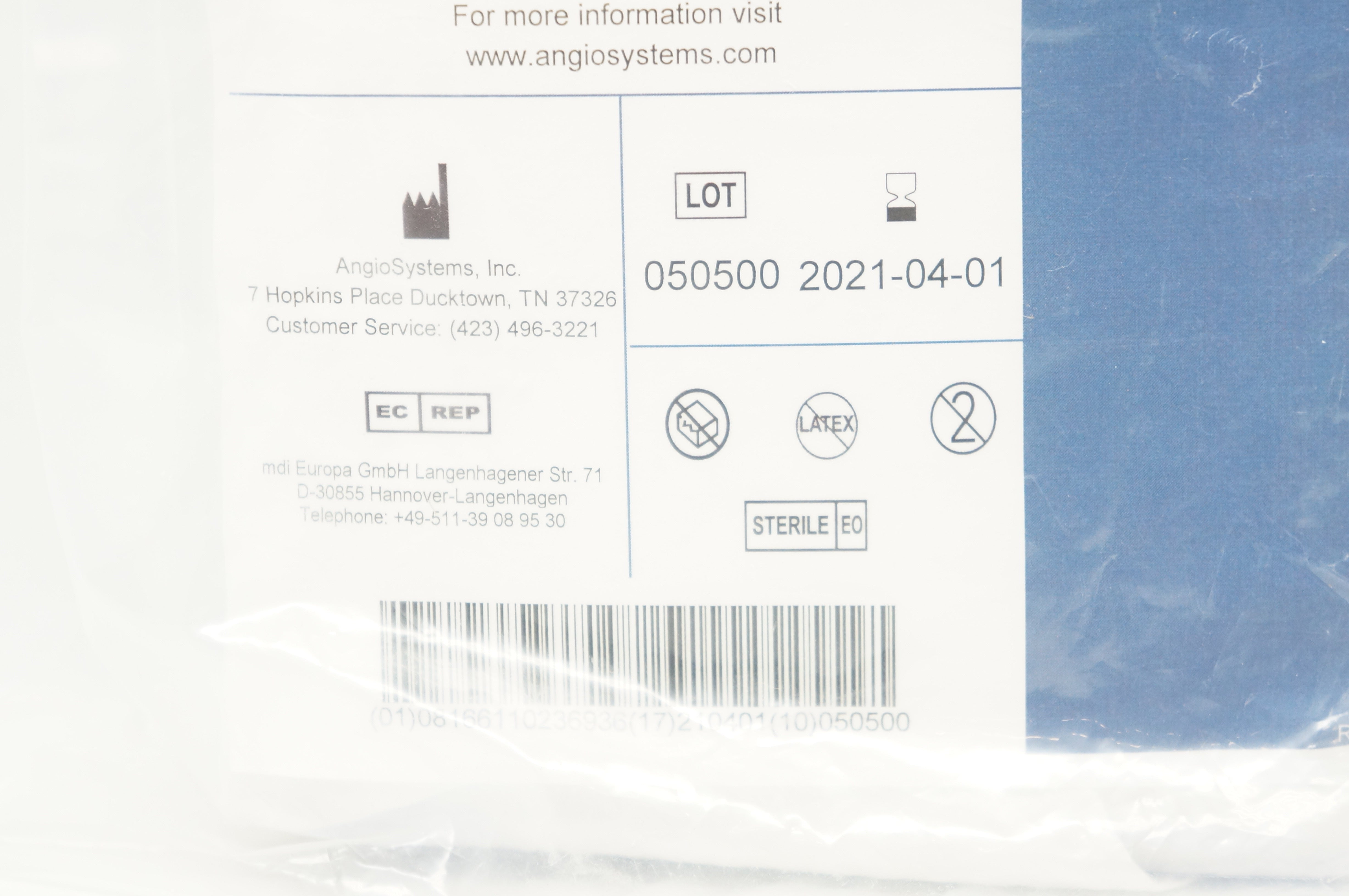 Angio Systems 5680-4 Combicath Kit for Lower Lung (x) – imedsales