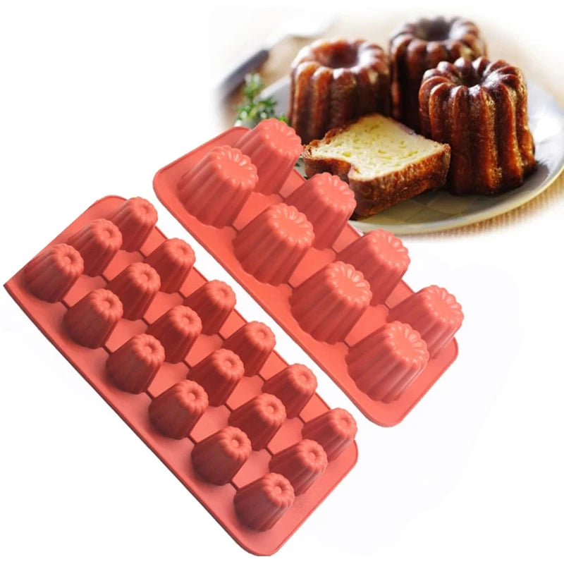 Mopule-à-Canelé-8/18trous-2moules