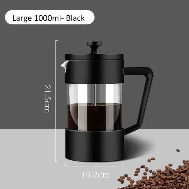 cafetière pression française 1000ml