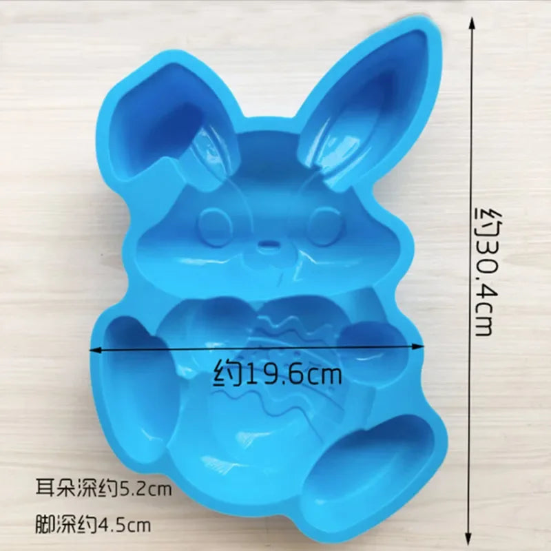 Moule-à-gâteau-lapin-de-pâques-bleu