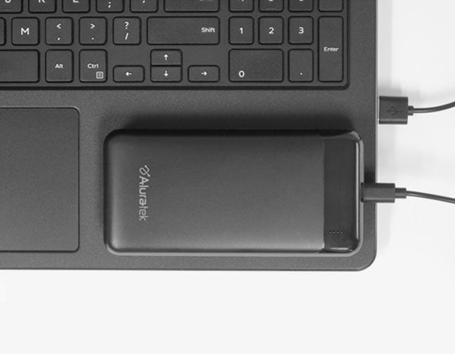 Aluratek 10,000 mAh Portable Battery Charger - For Tablet PC, Gaming  Device, Smartphone, MP3 Player, Bluetooth Speaker, Bluetooth Headset,  e-book