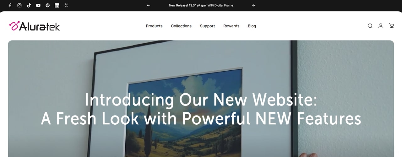 A fresh new site