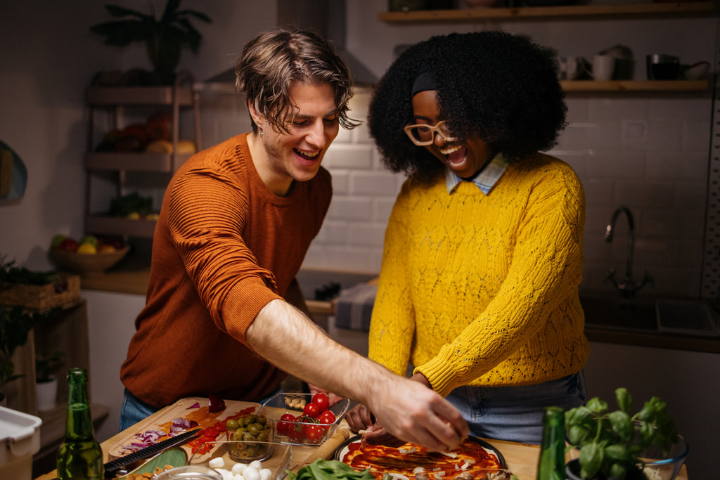 couple cooking class