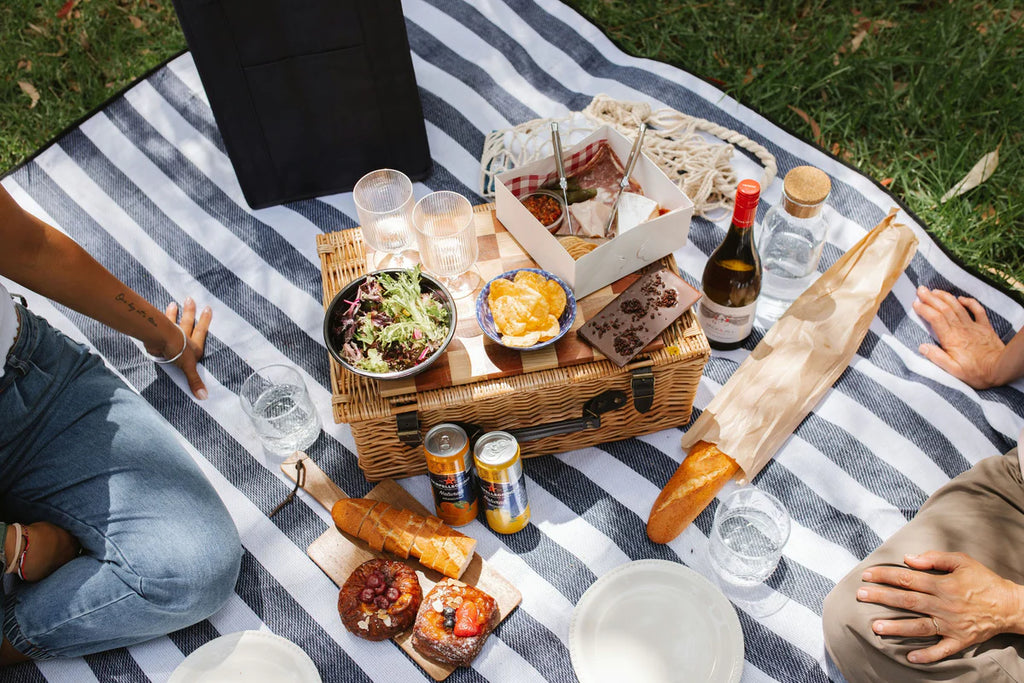 picnic on the floor