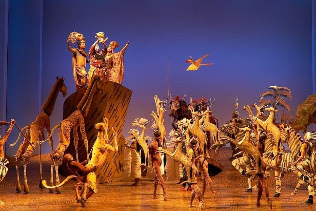 lion king on stage