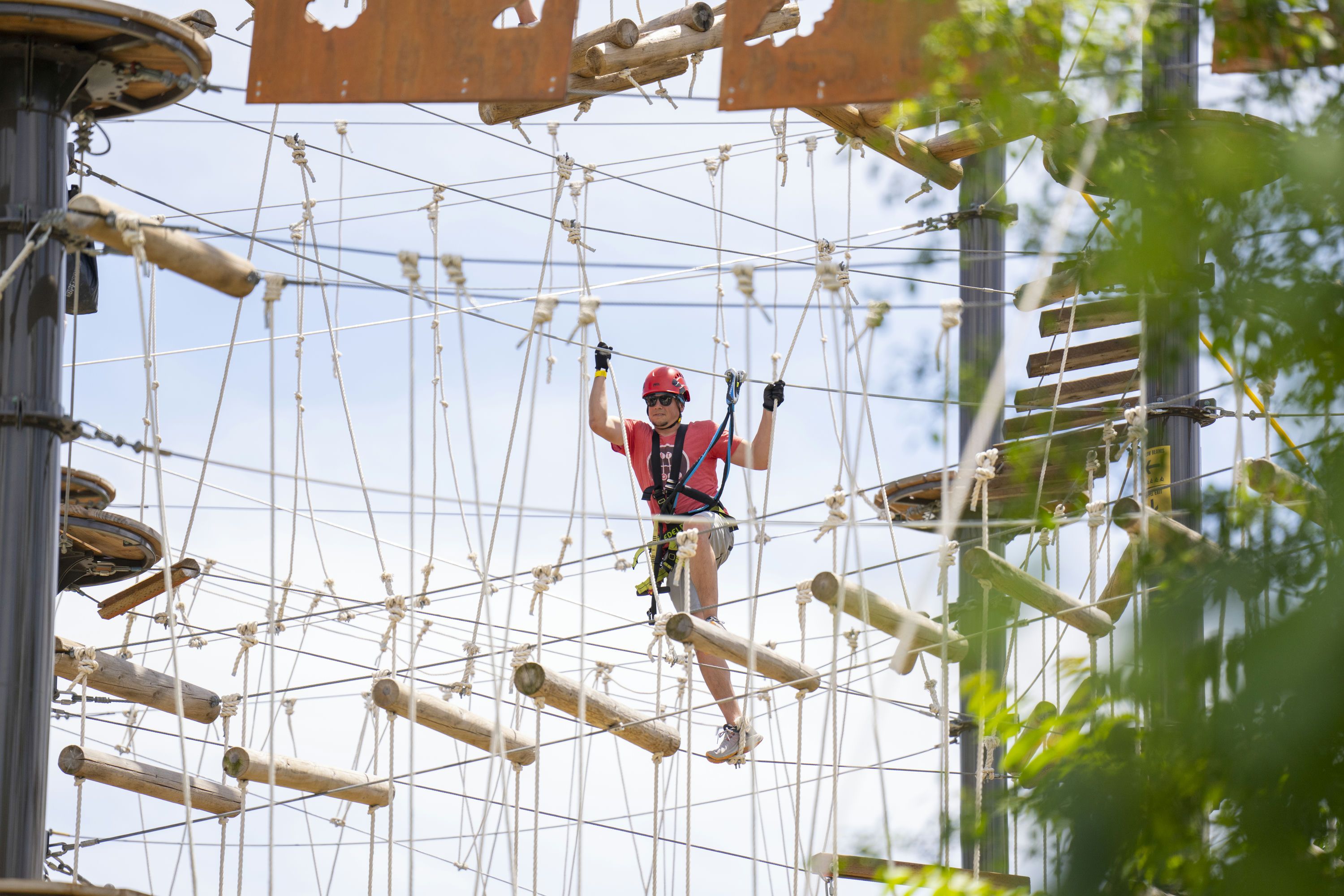 Climb and Zipline Adventure