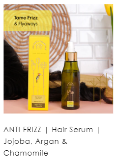 Anti-Frizz Hair Serum With Chamomile 
