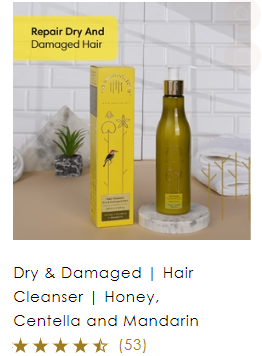 The Earth Collective's Dry & Damaged Hair Cleanser