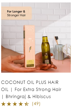 The Earth Collective's Coconut oil plus hair oil