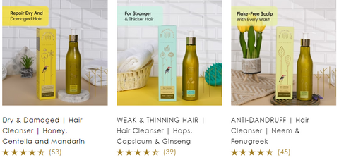 The Earth Collective's Hair Cleansers