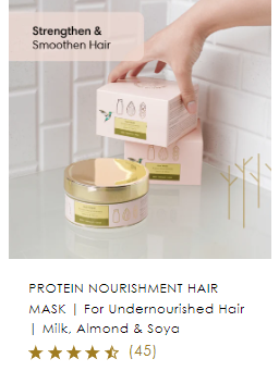 Protein Nourishment Hair Mask from The Earth Collective