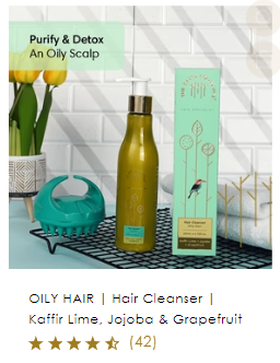 Oily Hair Hair Cleanser From The Earth Collective